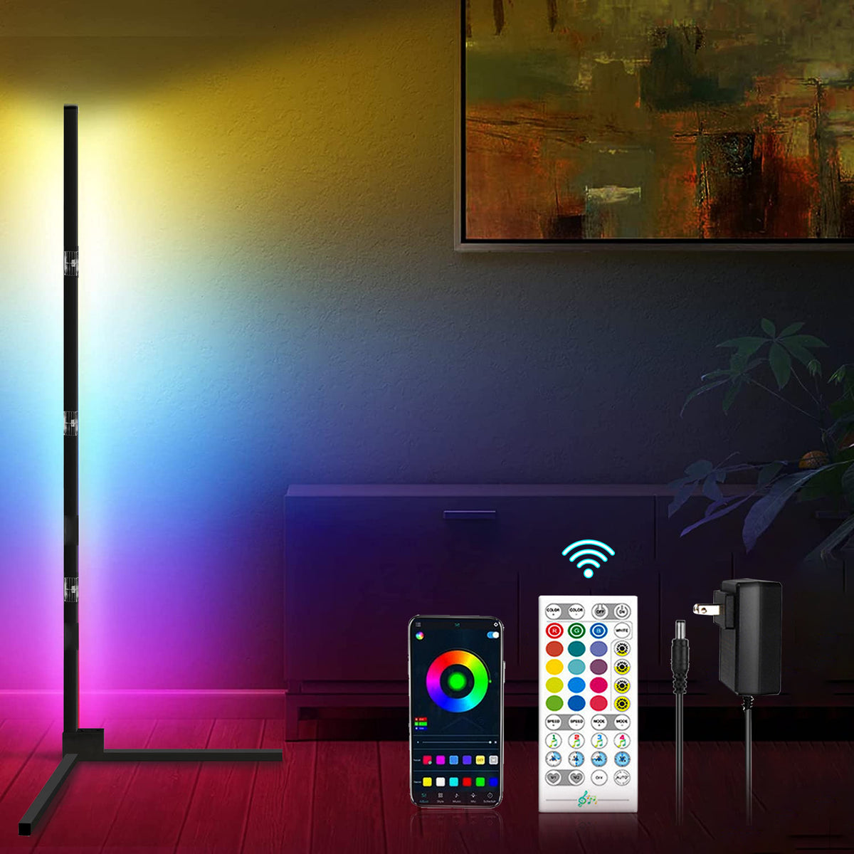 Corner Floor Lamp
